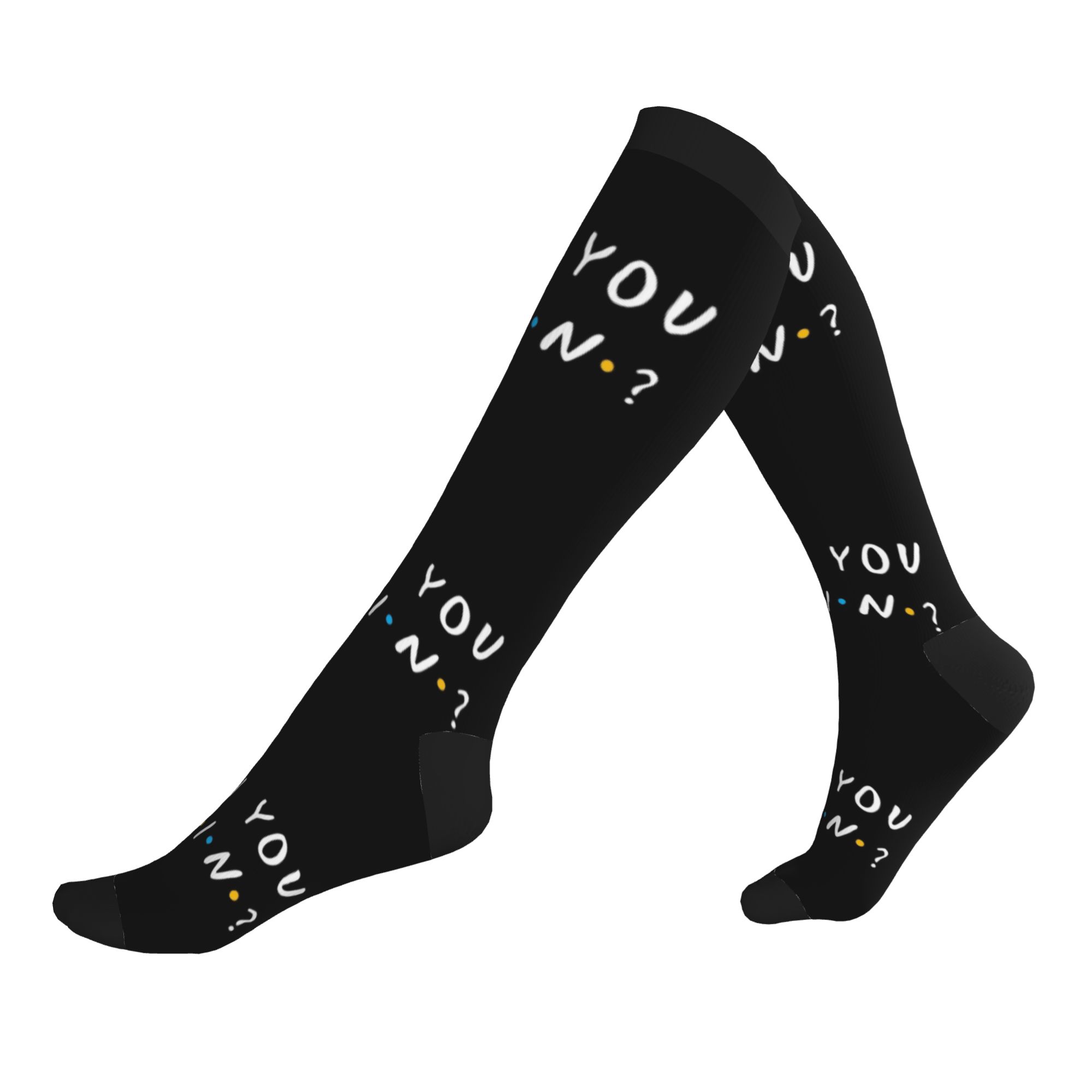 No Show Sock Women - Meias Divertidas com Estampa de Citações