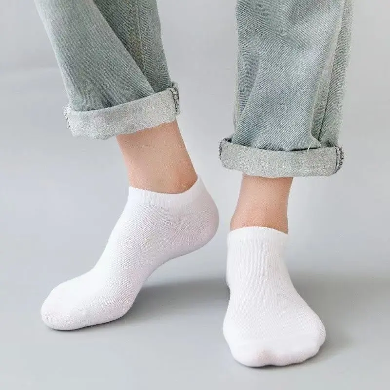 5 pares unissex casual cor lis - No Show Sock Women avaliação e preço