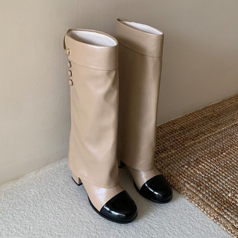 Botas Altas Elegantes em Preto - No Show Sock Women avaliação e preço