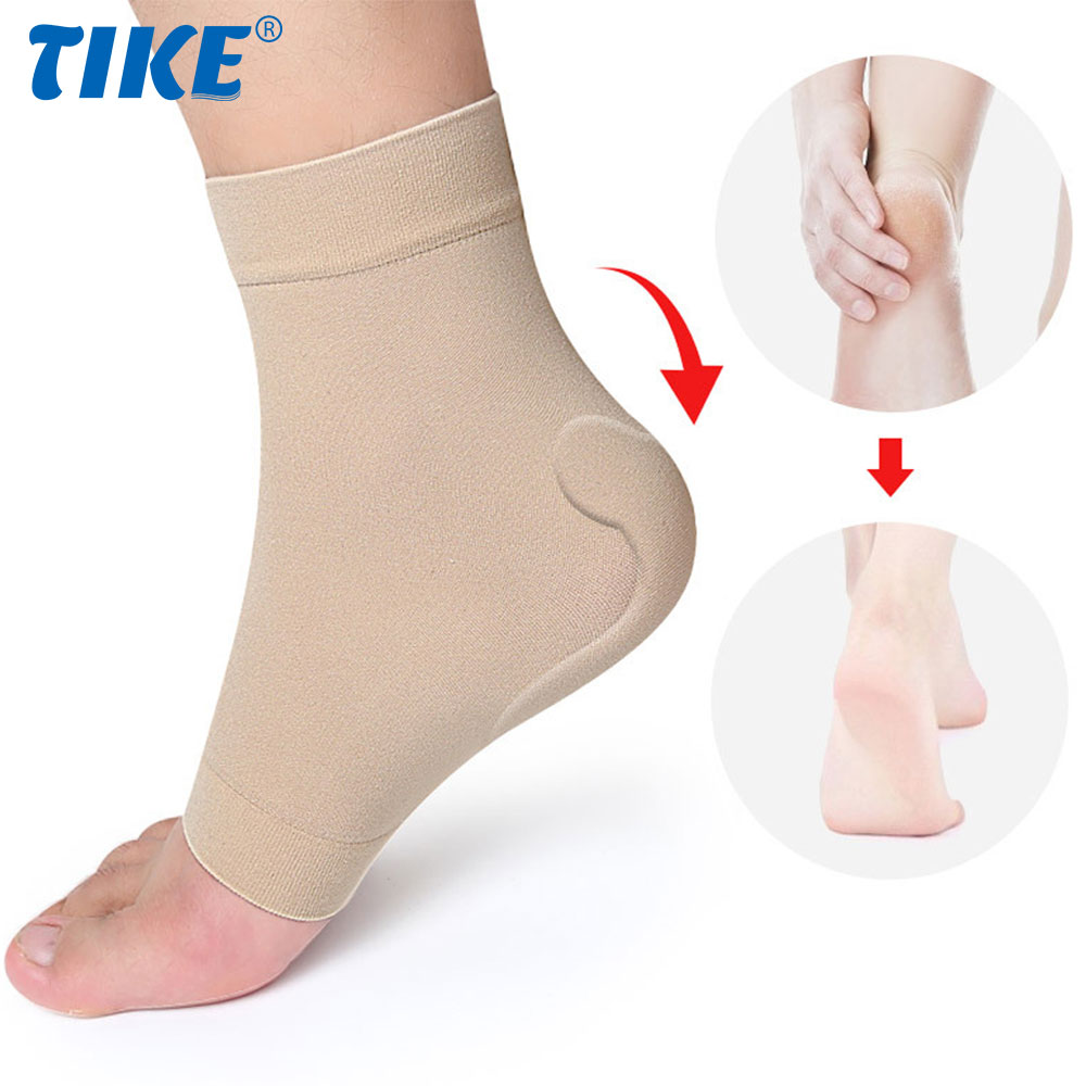 1 par de manga de almofada de  - Ankle Brace Sock avaliação e preço