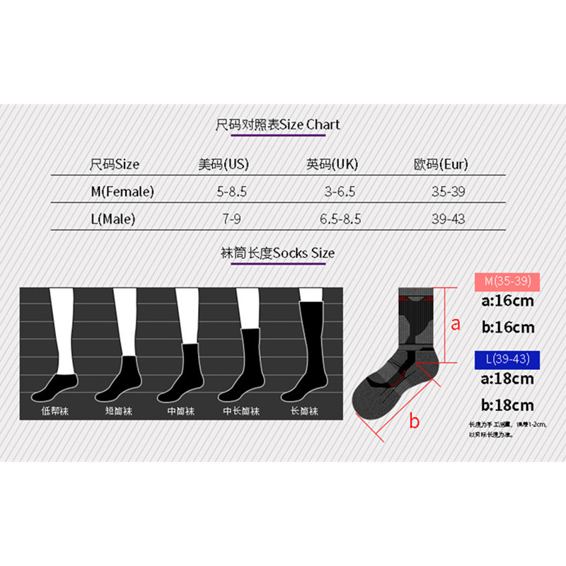 Inverno masculino feminino alg - Thermal Sock Winter avaliação e preço